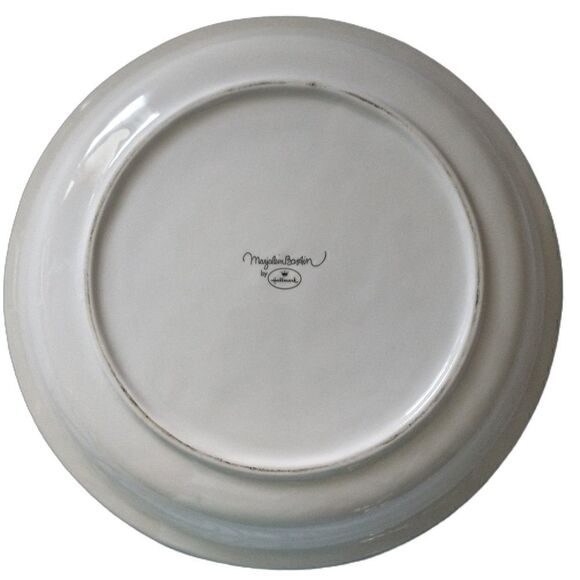 Marjolein Bastin Natures Sketchbook Plate LARGE Hallmark Butterfly Flower Wreath - Picture 6 of 13